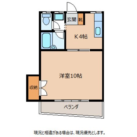 サニーハイツジョイフルの物件間取画像